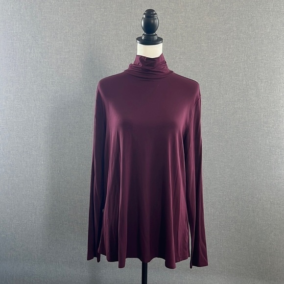 THREE Halston Essentials Turtlenecks - Large - Picture 1 of 5